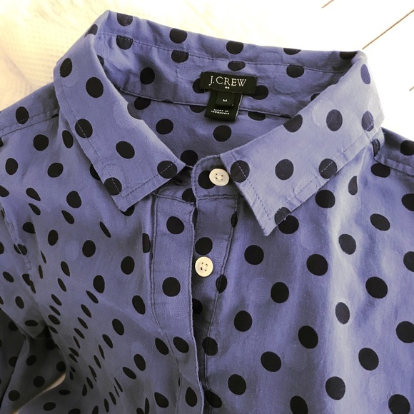J. Crew polka-dot blouse - Picture 6 of 6